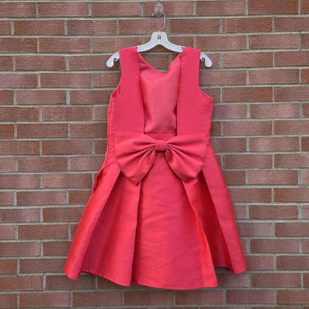 Kate Spade Fancy Meeting You Backless Bow Mini Dress Dynasty Red Size 14 Rare - Picture 4 of 9